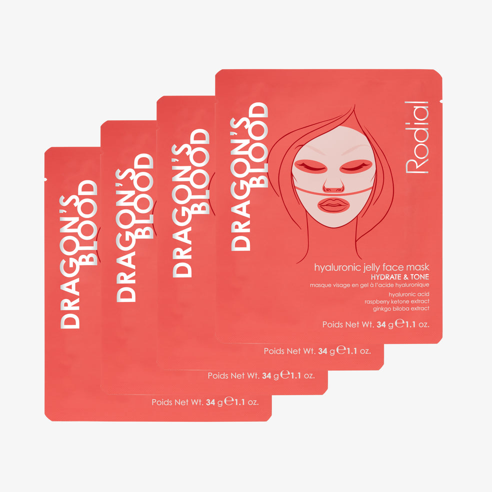 Dragon's Blood Hyaluronic Jelly Face Mask Pack of 4