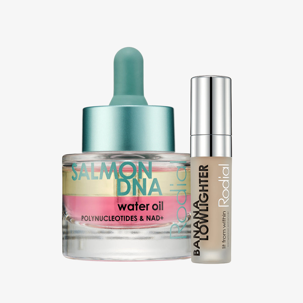 Banana Lowlighter Mini & Salmon DNA Water Oil 18ml Duo