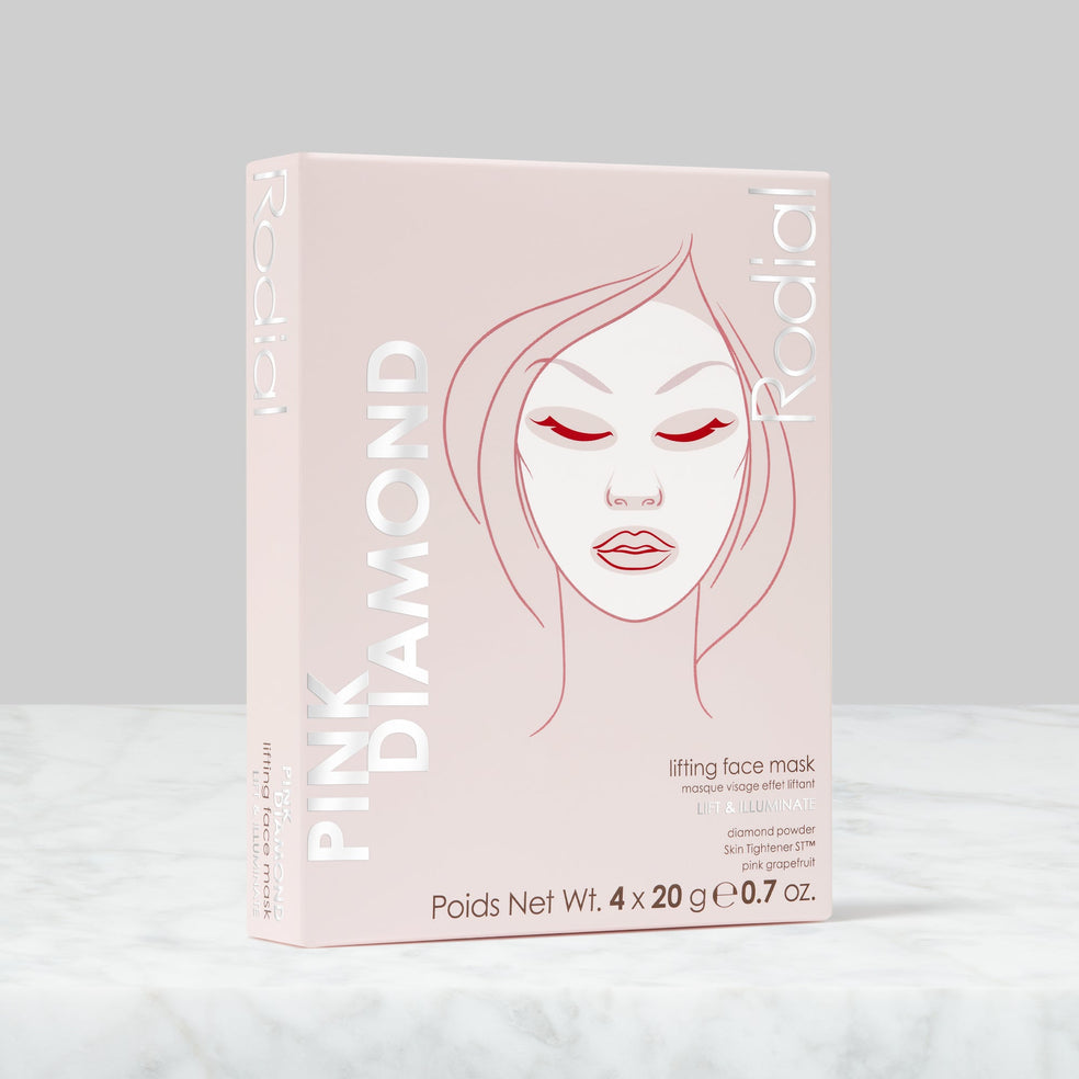 Pink Diamond Lifting Face Mask (Box of 4)