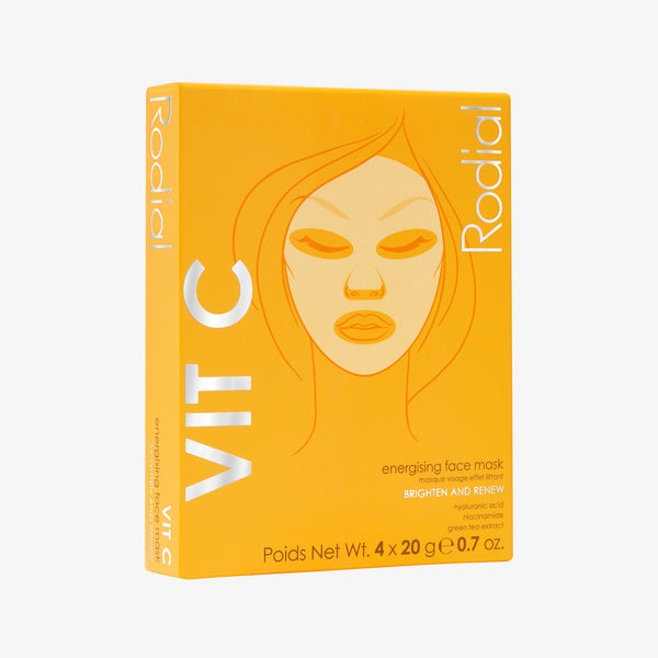 Vit C Energising Sheet Masks | Vitamin C Sheet Mask | Rodial
